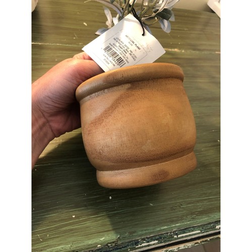 Herz & Hand mit Magnolie Neu mit Etikett künstliche Olivenblattpflanze 16 Zoll - Bild 6 von 9