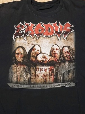 Exodus Exhibit B The Human Condition Thrash Metal  Unisex S-5XL Shirt ILS237