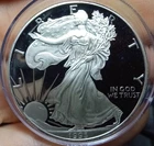 Proof 1oz Silver Eagle 1993 P Deep Cameo Only 406k minted.