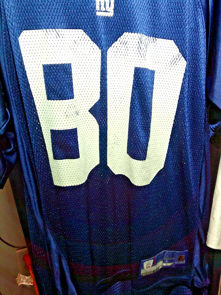 2 ~ Reebok New York Giants Camisetas de Fútbol Hogar y Visitante SHOCKEY Adulto GRANDE L Foto 2 de 4