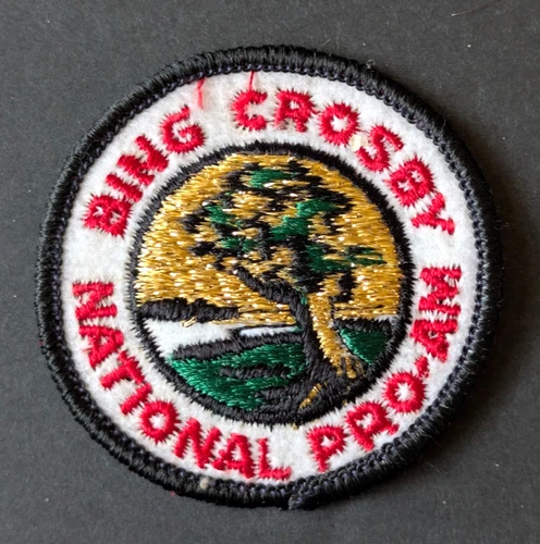 vtg - PGA TOUR patch - BING CROSBY NATIONAL PRO-AM - Pebble Beach Golf Links