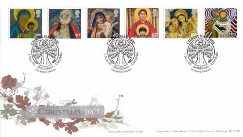 Christmas GB RM FDC Phil Stamp Bethlehem SPECIAL 2005 (151401)