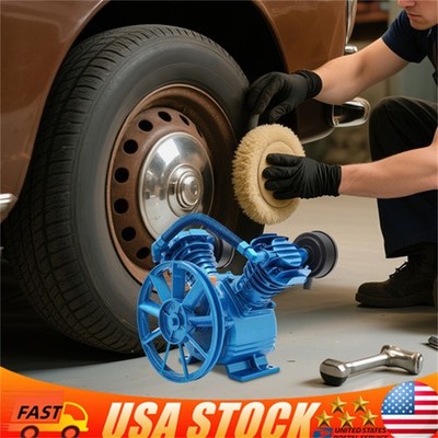 Replacement Air Compressor Pump Single Stage V Style Twin Cylinder 3 HP 2-Piston