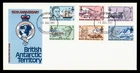 DR WHO 1980 BRITISH ANTARCTIC TERRITORY FDC ROYAL GEOGRAPHICAL SOCEITY C M69389