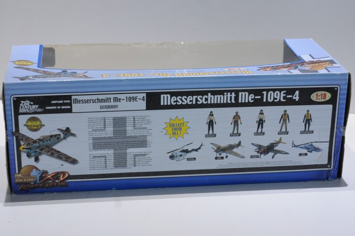 21st CENTURY TOYS THE ULTIMATE SOLDIER WWII MESSERSCHMITT ME