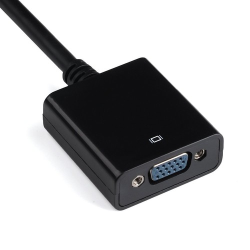 Convertidor adaptador de cable adaptador de puerto de pantalla DP2VGA DP 1080P macho a VGA hembra para Dell - Imagen 2 de 7
