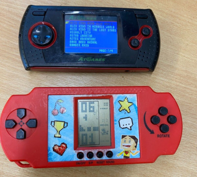 Konvolut 2 Handheld Konsolen AtGames funktionstüchtig