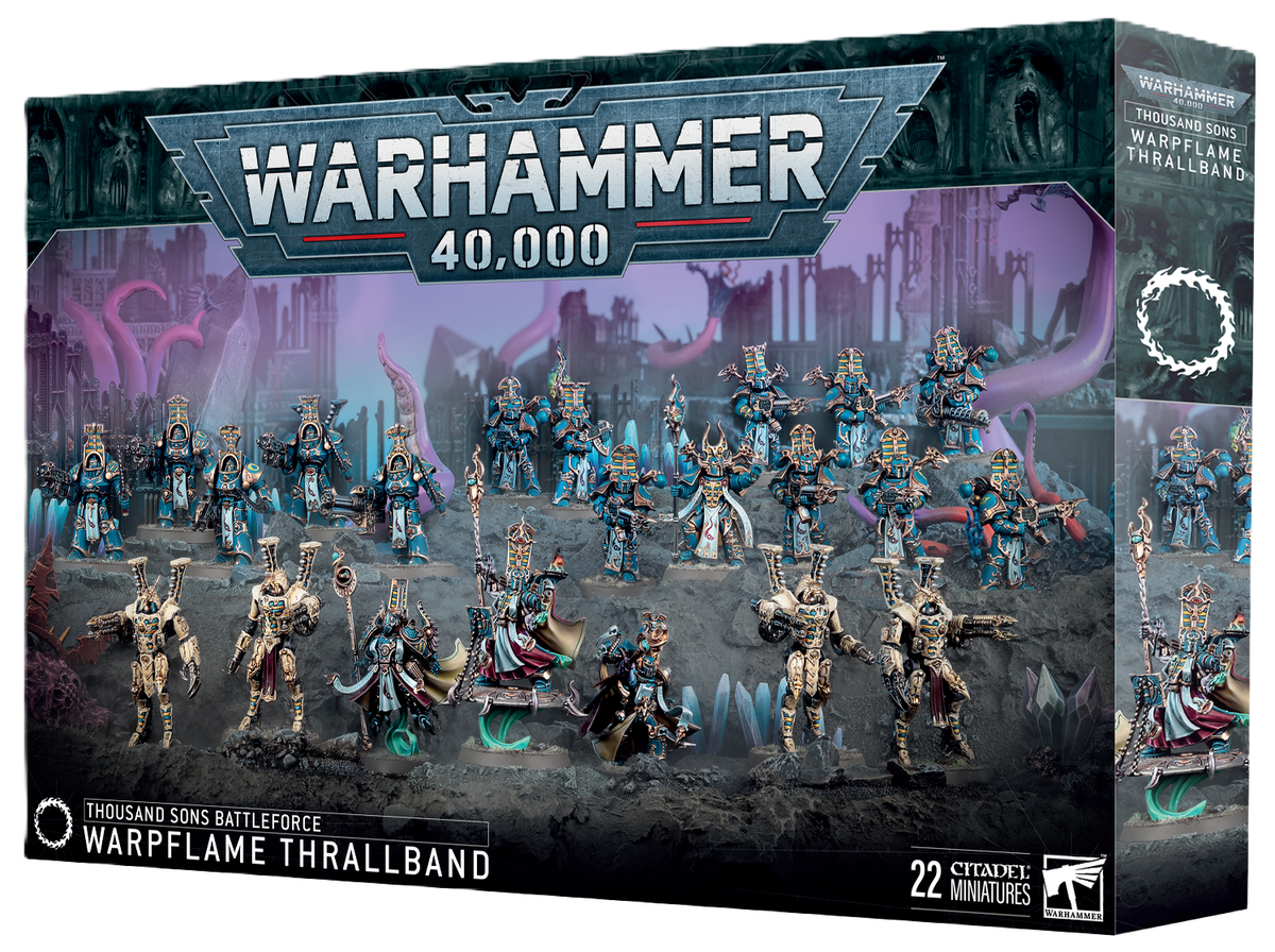 Thousand Sons Warpflame Thrallband Battleforce - Warhammer