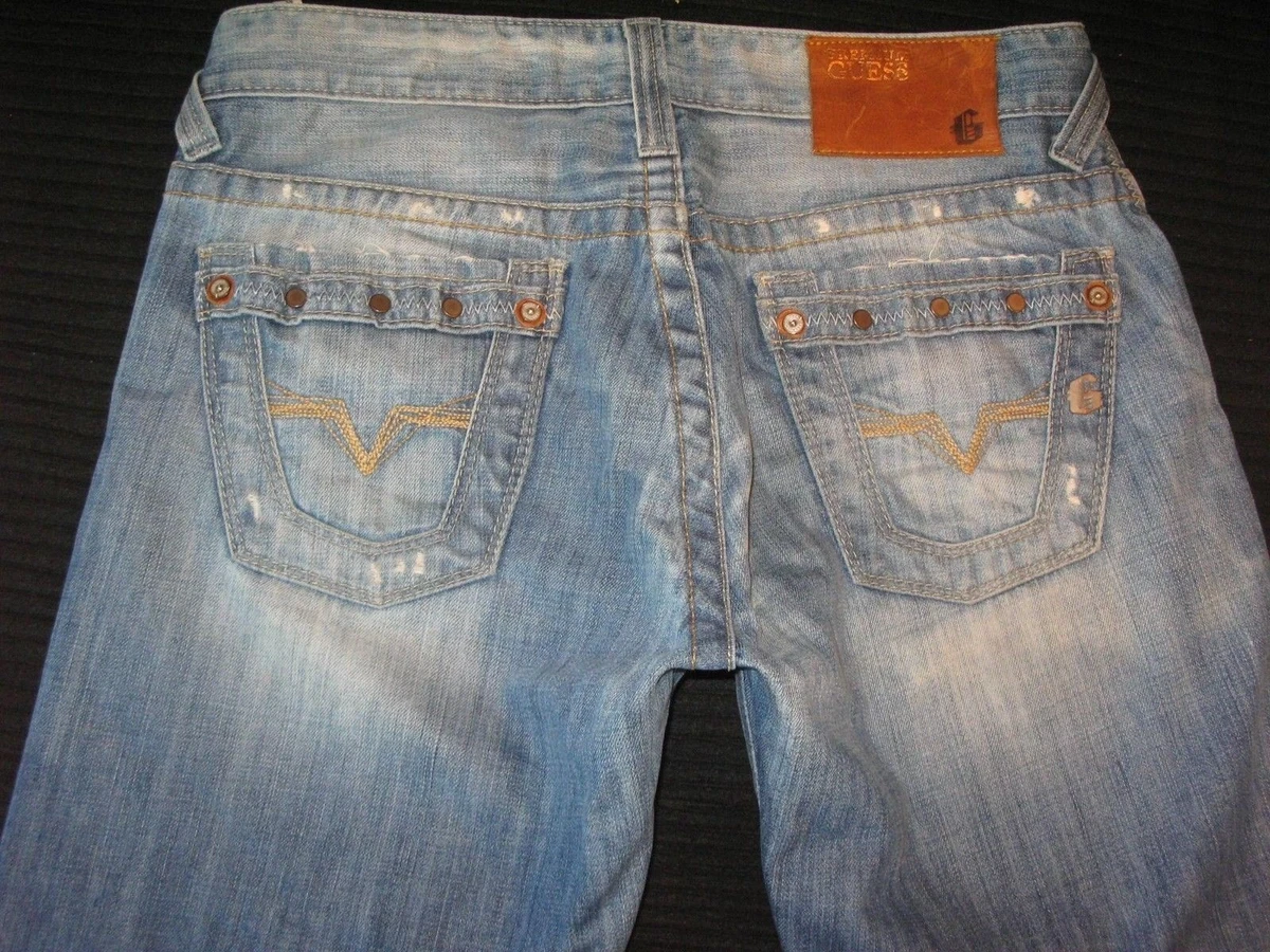 Guess rebel sale straight leg jeans