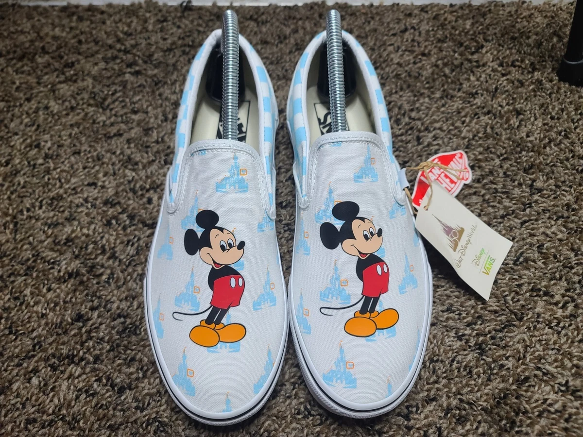 Mickey mouse cheap custom vans