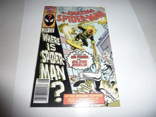 THE AMAZING SPIDER-MAN #279 Marvel 1986 Newsstand Silver Sable App. FN+ 6.5