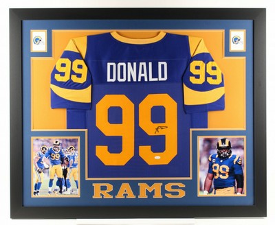 aaron donald autographed jersey