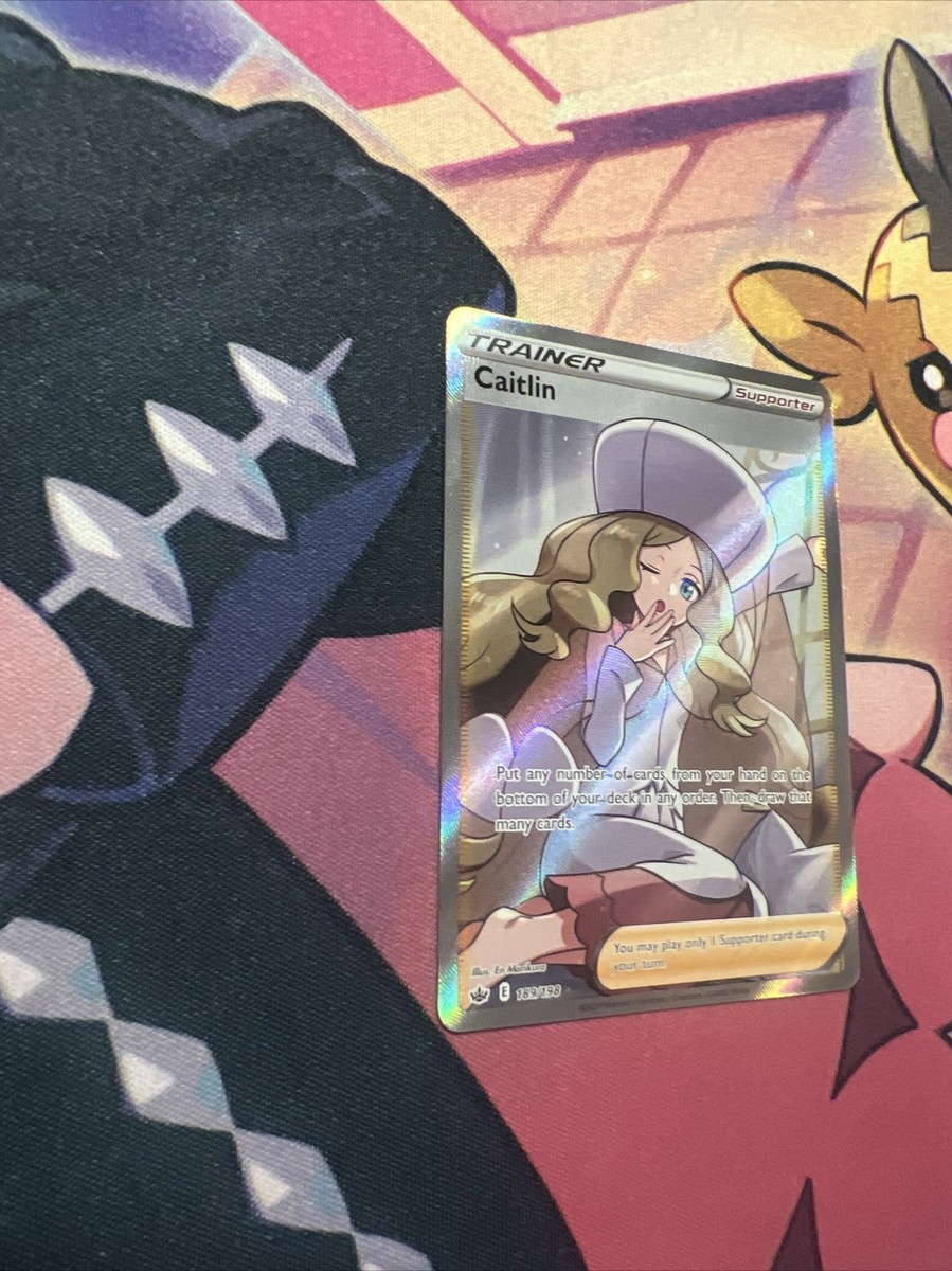 Pokmon TCG Caitlin Chilling Reign 189/198 Holo Full Art | eBay