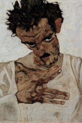 Egon Schiele - Self Portrait Art - 4 x 6 Photo Print