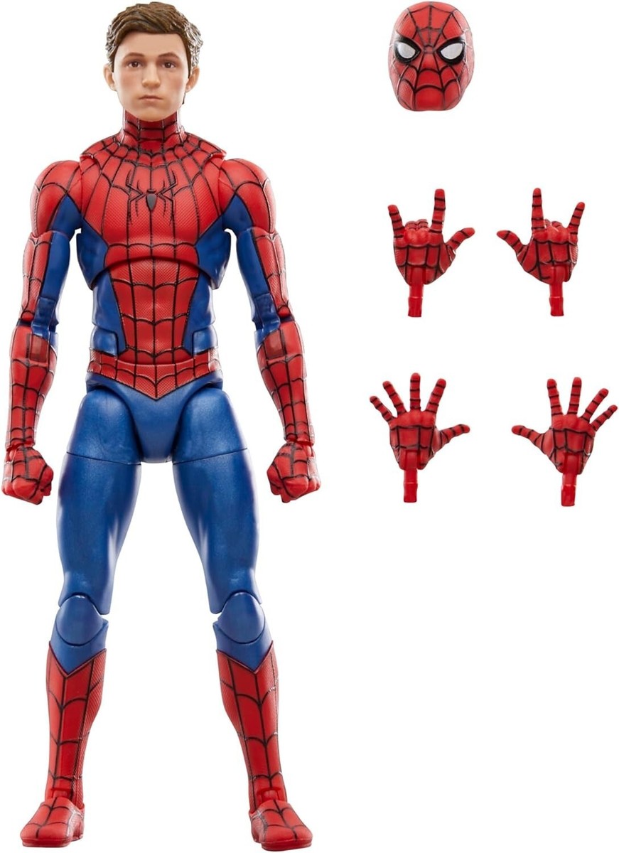 HASBRO MARVEL LEGENDS NO WAY HOME FINAL SUIT SPIDER-MAN 6