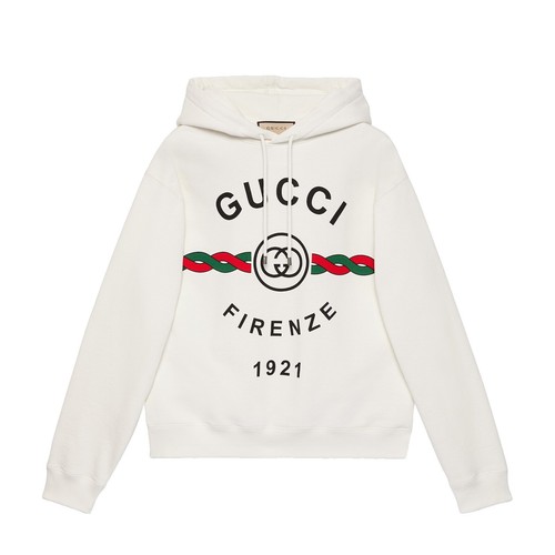 gucci hooded jersey dress Gucci Green Cotton Jersey Ruffled Hooded Mini Dress M Gucci