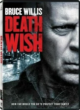 DEATH WISH New Sealed DVD 2018 Bruce Willis as shown NIP