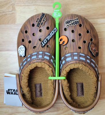 Crocs x Star Wars Chewbacca Classic Lined Clogs Espresso W6 / M4 Limited Edition Crocs x Star Wars Chewbacca Classic Lined Clogs Espresso m4  main image 3