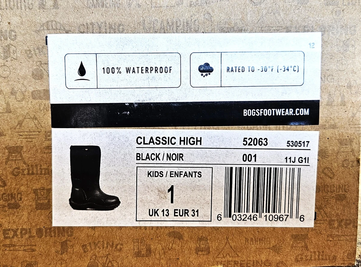 Bogs size hotsell 1