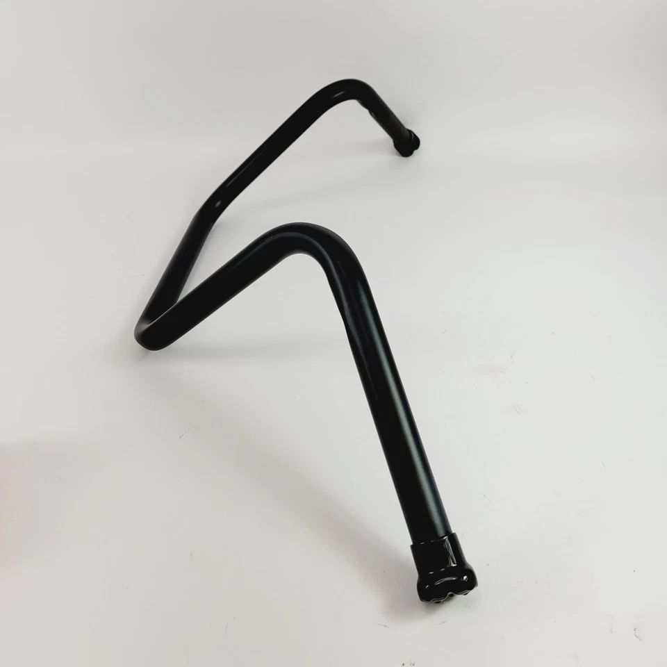 Drag Specialties Black 10" Ape Hanger Handlebars fits 1" Harley 0601-4206 NOS - Image 3 of 4