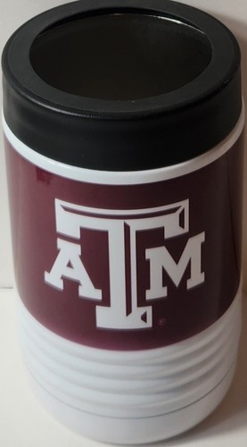 University Of Texas A&M Aggies Collectible/souvenir Stainless Can Cooler/coozie