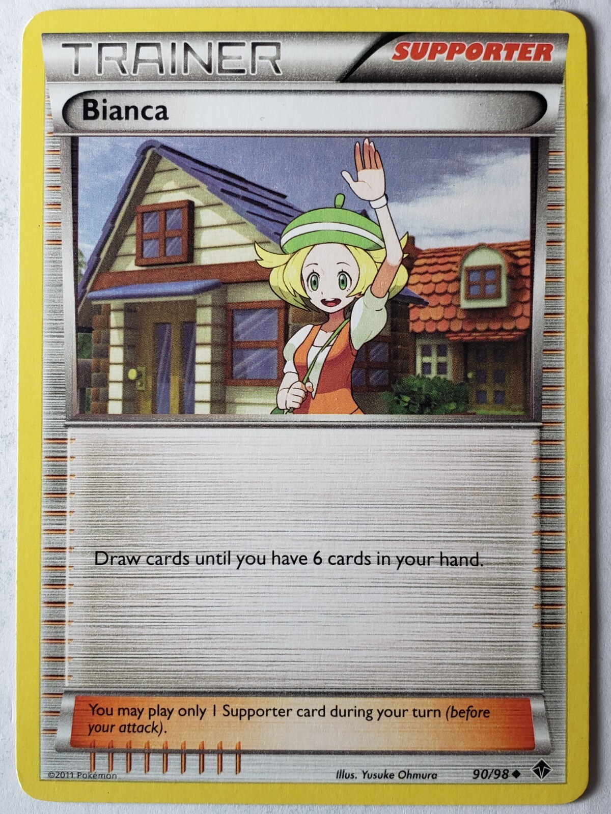 Bianca 90/98 VLP / NM - Emerging Powers Pokemon Card - $2 Combined Shipping