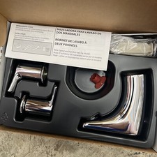 Moen T6820 Method Two-Handle Bathroom Faucet without Valve. Chrome Finish
