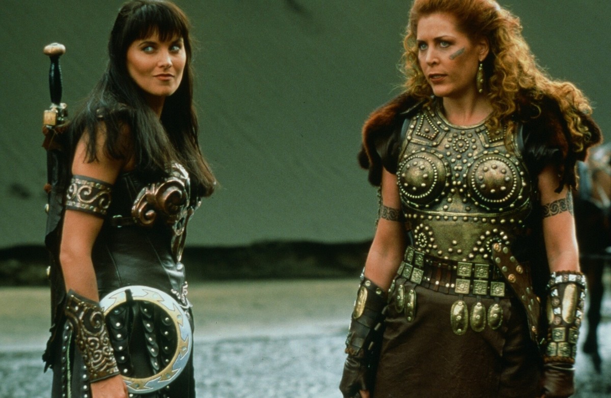 LMP41-016 1990s Xena Warrior Princess Actress Lucy Lawless Orig