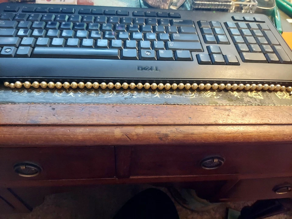 NADRI 白色人造珍珠 23-1/2 英寸项链珍珠 6.35 毫米 100 美元 Dillards Asheville — 第 4/4 张图片