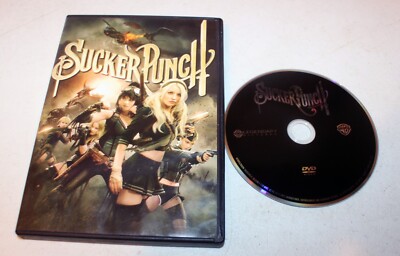 Sucker Punch (DVD, 2011) Emily Browning, Abbie Cornish, Jena Malone - Very Good