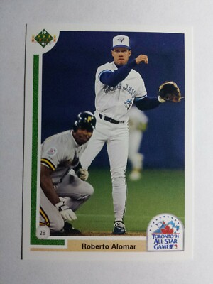 ROBERTO ALOMAR 1991 UPPER DECK FINAL EDITION BASEBALL CARD # 83F D2092
