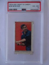 PSA 4 1909 CROFT'S CANDY BOB BESCHER E92 1 HIGHER PHILADELPHIA PA *JJSTOYZ*