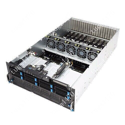 ASUS ESC8000A-E12 4U AI Server 8X3.5"(4x NVME) 8x GPU For NVIDIA A100 PCIe 5.0 - Picture 1 of 5