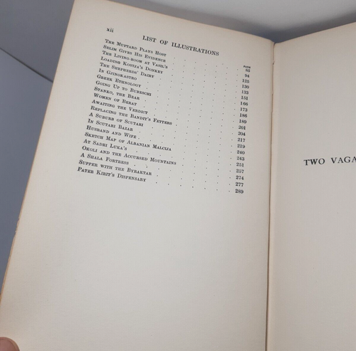 Two Vagabonds In Albania Jan & Cora Gordon H/C 1927 1st Edition - Picture 7 of 10