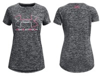 Under Armour MäDchen Twist Sportshirt T-Shirt Kurzarmshirt Sportoberteil Ysm 128