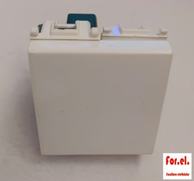 Vimar 14010.B Schaltfläche 2 Module Weiß