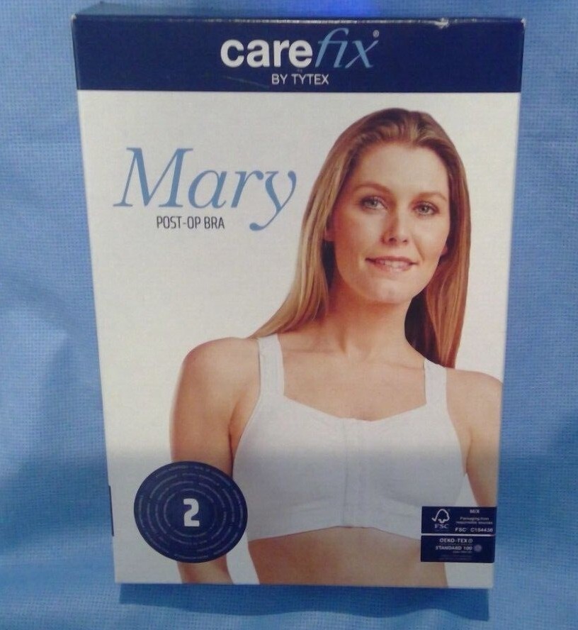 CAREFIX "Mary" Seamless Compression PostOperative Bra, 2XL, 3XL or 4XL