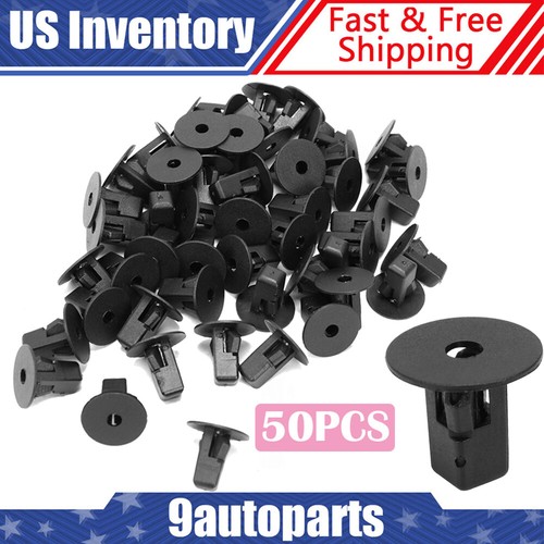 50PCS Fender Liner Screw Grommet Clips For Toyota Lexus 90189-06013 90081-18005