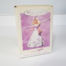 NEW Vintage Hallmark Keepsake Ornament - Springtime Barbie Doll Easter 1995
