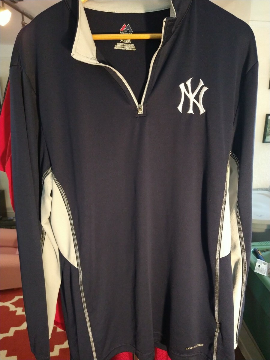 Vintage New York Yankees Majestic Size XL Cool Base Embroidered