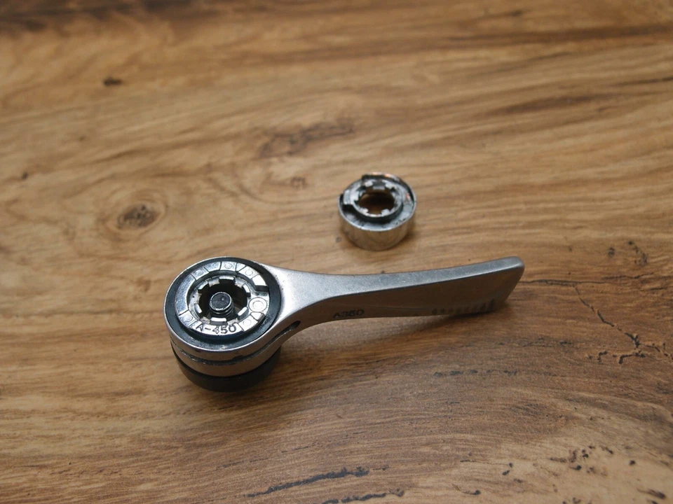 left shifter Shimano Light Action SL-A350 VIA Japan double 2 speed friction - Image 3 of 4