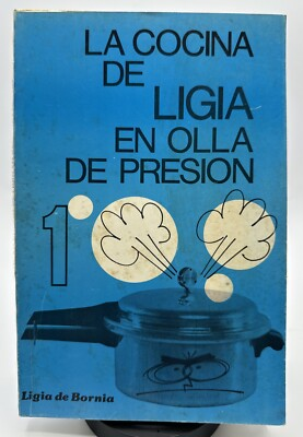 #ad Vintage Cookbook La Cocina de Ligia de Bornia 1977 Cocina Dominicana Rare $129.99