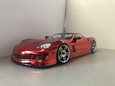 red corvette remote control car