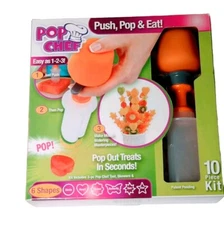 Pop Chef Pop Push And Eat 10 Piece Food Decorator Kit As Seen On TV New In Box