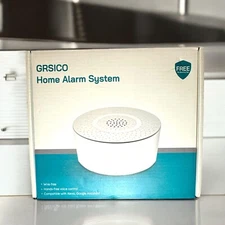 GRSICO Smart Home Alarm Security System, No Wires Alexa & Google Compatible New