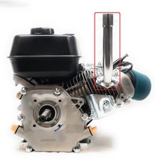 Exhaust With 3/4 female thread: Predator 212cc,Honda GX160, GX200, DuroMax 7 Hp