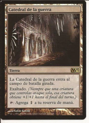 Cartas sueltas de juegos de cartas coleccionables incoloros Magic: The Gathering con 1x