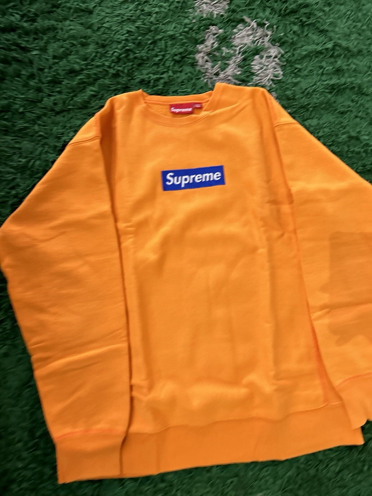 Size XL- Supreme 2003 Orange / Blue Box Logo