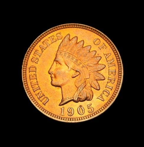 1905  Indian Head Cent  Gem BU
