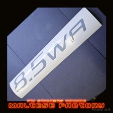 Lot de 02 Sticker 8.5WA pour bateau Jeanneau Cap Camarat